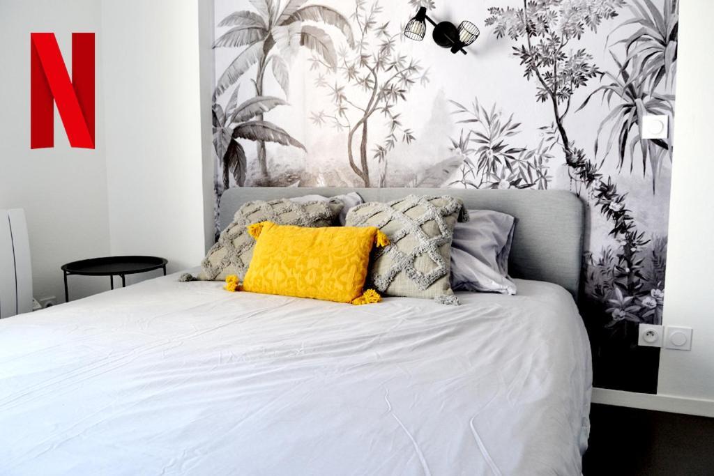 Studio Cosy Bordeaux - Parking Prive - Netflix - Tram A Сенон Екстер'єр фото