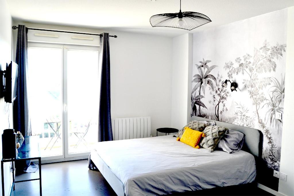 Studio Cosy Bordeaux - Parking Prive - Netflix - Tram A Сенон Екстер'єр фото